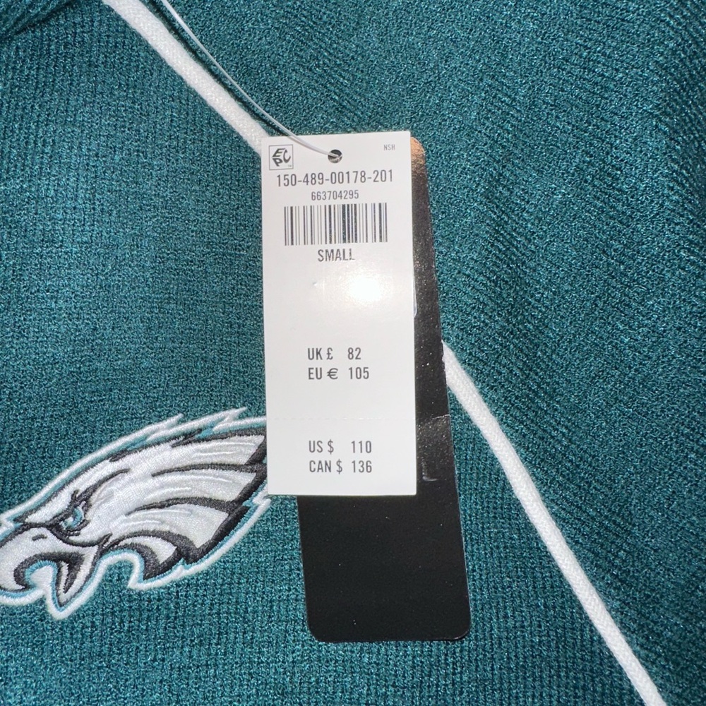 Abercrombie & Fitch Teal Zip-Up Jacket - Picture 4 of 6